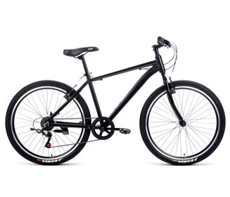 26 ALTAIR AL 26 VV (26" 7 ск. рост. 19") 2022, чёрный матовый/чёрный,(эксклюзив) IBK22AL26003