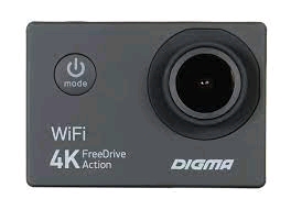 Digma FreeDrive Action 4K WiFi черный 8Mpix 2160x3840 2160p 150гр. Allwinner V3