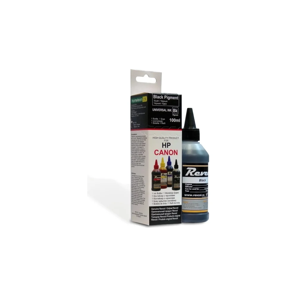 Revcol для Canon/HP universal, Black, Dye, 100 мл (K-R-HCL-0,1-BD)