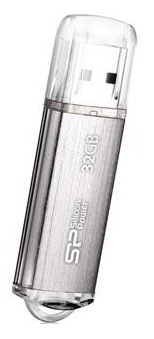 32GB Silicon Power Ultima II-I Series SP032GBUF2M01V1S USB2.0 серебристый