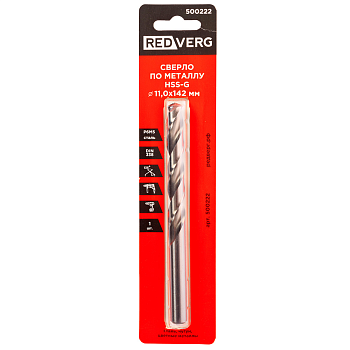 Сверло по металлу REDVERG HSS-G 11 мм(500222)