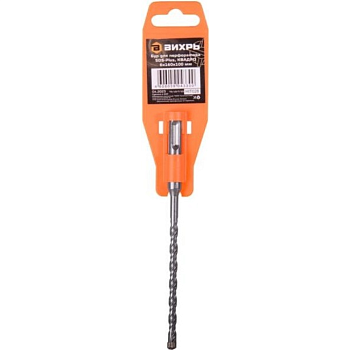 Бур по бетону КВАДРО 6x160x100 SDS-Plus Вихрь