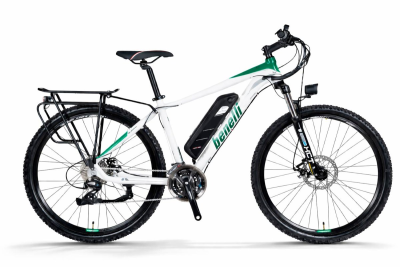 Eltreco Benelli E-MTB Alpan 27.5 Бело-зеленый