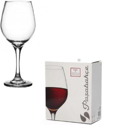 Набор бокалов стеклянных  6 шт Pasabahce "Амбер" 460 мл  , PSB 440275