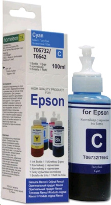 Revcol для Epson L серия Cyan 100 мл.(EL 100 C)