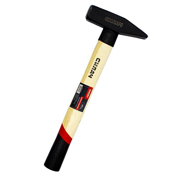 Молоток  600гр. с деревянной ручкой кованый СИЛАЧ (6/24)