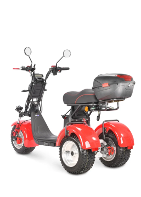 White Siberia Pro Trike Ikra 5000W Red
