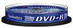 DVD+R Verbatim 4.7Gb 16x в банке 10шт (43498) диск