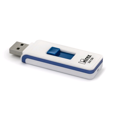 32GB Mirex Shot Белый (13600-FMUWST32)