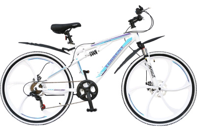 4000102 TORRENT Optitron (белый 26"18"7ск алюминий)