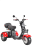 White Siberia Pro Trike 3000W Red