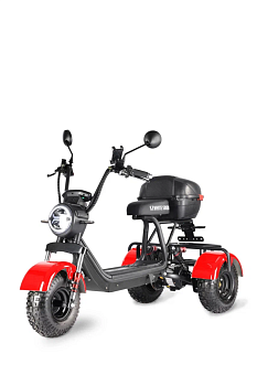 White Siberia Trike Mini Red 1500W