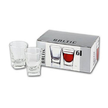 Набор рюмок стекл 6шт Baltic 60сс/8/576 41270