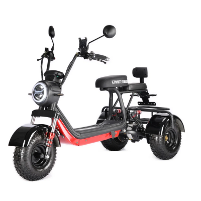 White Siberia Trike Mini Black 1500W