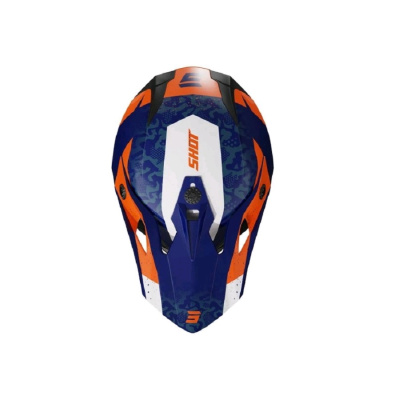 SHOT PULSE AIRFIT(синий/белый/оранжевый глянцевый, L, A07-21D1-C01-10)