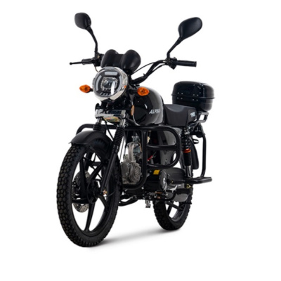 Мопед TMBK ALPHA 48/110. LED. Black (арт.000080) 