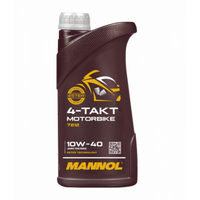 Mannol 4T Motorbike 10W40 1л Синтетическое (7812)