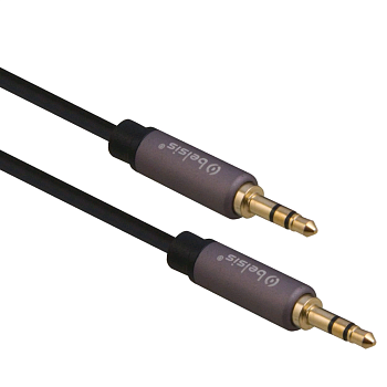 Аудиокабель (3.5mm Jack M - 3.5mm Jack M) 1.2м Belsis BW2021