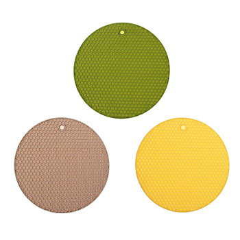 Vetta Подставка под горячее, силикон, d18см, "Соты", 891-298