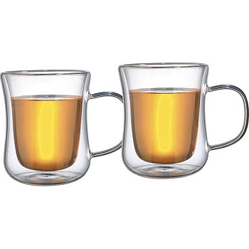 Zeidan 11124 Набор кружек с двойными стенками - 280 мл