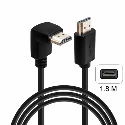 HDMI- HDMI 1.8м (19pin to 19pin) v1.4 угловой Belsis BL1120