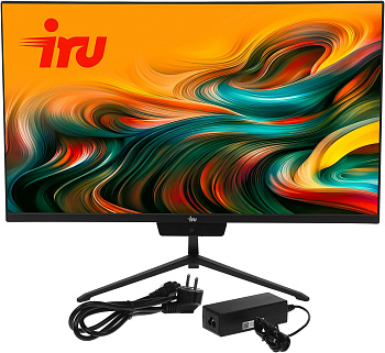 IRU P233 23.8" Full HD i3 1220P (1.5) 8Gb SSD256Gb UHDG CR без ОС GbitEth WiFi BT 65W Cam  (2087708)
