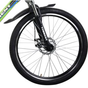 4000017 TORRENT Matrix (зеленый матовый 26"18,5"21ск сталь) велосипеды