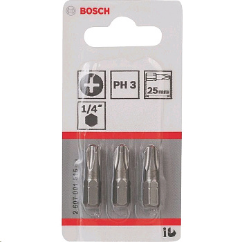 Bosh PH 3х25 мм. ЕH 2607001515