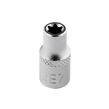 Головка торц. 1/4", кор. (Stels) E-TORX 7 13866