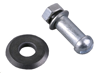 Ролик к плиткорезу 16х3,0мм (с осью) ЭНКОР (4074)