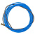 Канал направляющий стальной (d0,6-0,9 / синий / 3,5m) Сварка, клемы, зажимы
