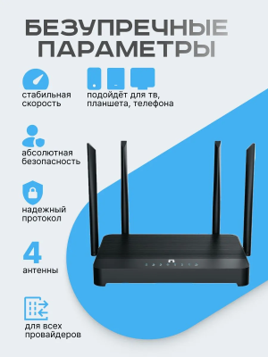 Netis NX31 на OpenWrt + тех. поддержка на 3 мес. с возможностью продления.