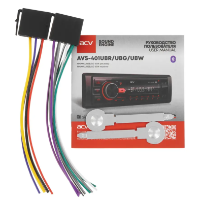 ACV AVS-401UBR 1DIN 4x50Вт BT5.0 AUX 1.3" 2 (43341)