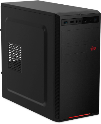 IRU Planio 310H6SEV MT i3 12100 (3.3) 8Gb SSD256Gb UHDG 730 FreeDOS GbitEth 400W черный  ( 2112567)