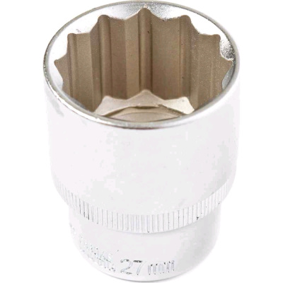 Головка торцевая Квалитет 12-гранная 1/2" 27 мм ГТ12-27-12