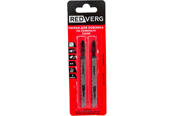 Пилка для лобзика REDVERG по ламинату T101BF чистый рез, BIM (2шт )(820301)