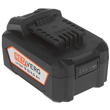 Аккумулятор REDVERG Li-Ion 18V 4.0Ач (730021)