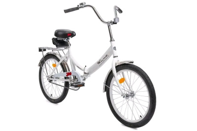 20 FORWARD KAMA 20 (20" 1 ск. рост. 14") 2023, белый/серебристый, RB3K013E9XWHXSR