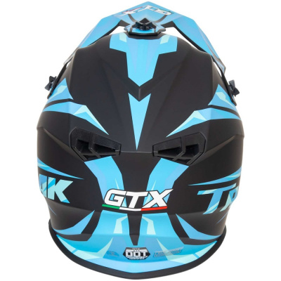GTX 633 #4 (M) BLACK/BLUE кроссовый
