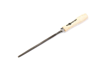 Напильник Квалитет круглый 150 мм насечка #1 НКР-150