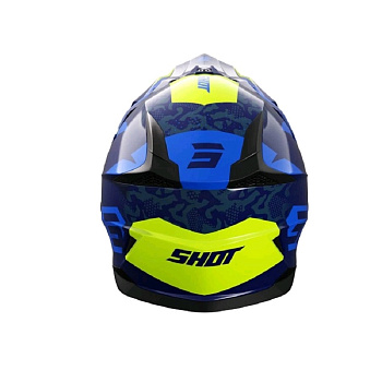 SHOT PULSE AIRFIT (синий/Hi-Vis 
желтый глянцевый, L, A07-21D1-C04-10)
