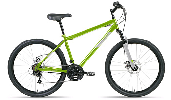 26 ALTAIR MTB HT 26 2.0 D (26" 21 ск. рост. 19") 2022, зеленый/серый, RBK22AL26115 Велосипед