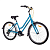 AIST Cruiser 1.0 W (26" рост. 16,5")  голубой Велосипед /ЧЗ/