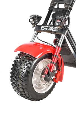 White Siberia Pro Trike Ikra 5000W Red