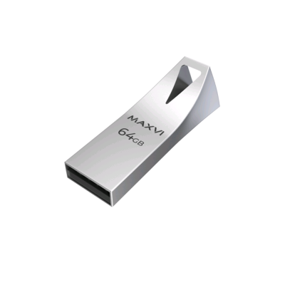 64GB Maxvi MK2 metallic silver (FD64GBUSB20C10MK2)