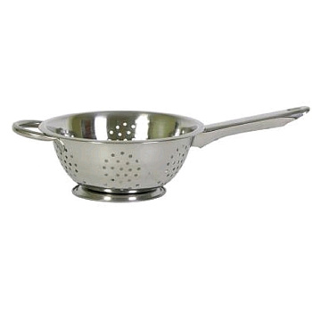 Дуршлаг нерж  22 см с ручкой, 5100-19