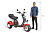 White Siberia Pro Trike Ikra 5000W Black