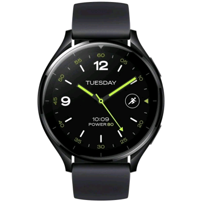 Xiaomi Watch 2 Black Case With Black TPU Strap