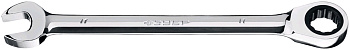 Ключ комбинированный трещоточный 17мм "" (Зубр) 27074-17