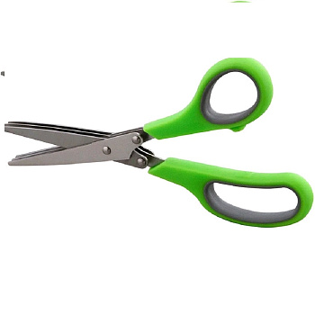 Ножницы для зелени KS-03, 3 лезвия, 19 см, нерж.сталь